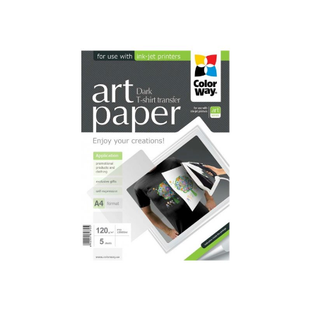 ART T-shirt transfer (dark) Photo Paper 120 g/m² A4