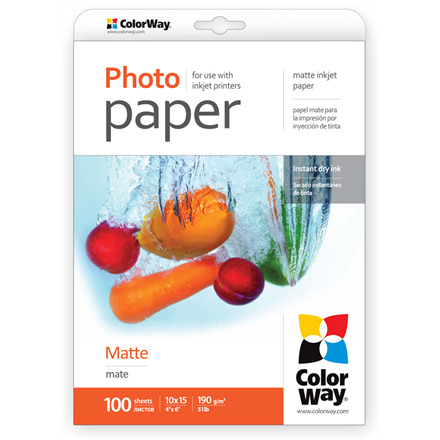 Matte Photo Paper 190 g/m² 10x15 – 2