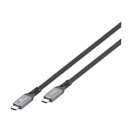 Cablexpert Premium USB4 Type-C charging and data cable, 40 Gbps, 240 W, 0.3 40GB
