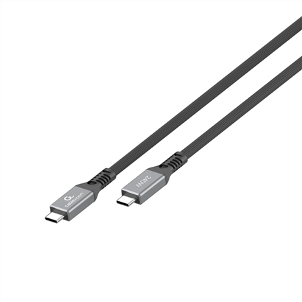 Cablexpert Premium USB4 Type-C charging and data cable, 40 Gbps, 240 W, 0.3 40GB – 2