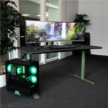 Arozzi Gaming Desk Arena Medium Forest Green – 8