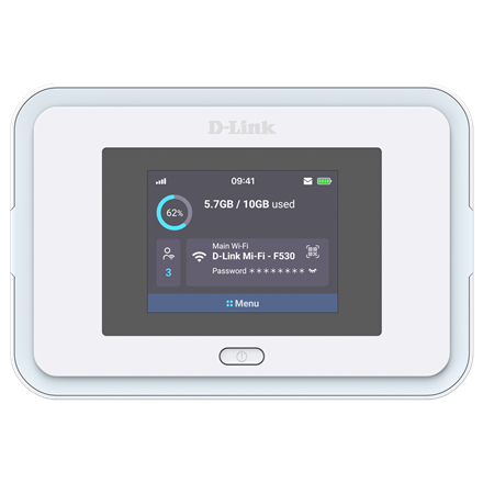 D-Link F530 5G NR AX3000 Wi-Fi 6 Mobile Hotspot Mesh Support No MU-MiMO No – 3