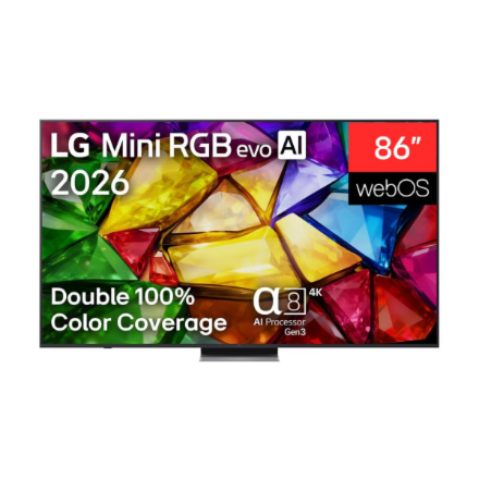 LG 4K evo AI Mini RGB TV 86MRGB87B3B Smart TV webOS