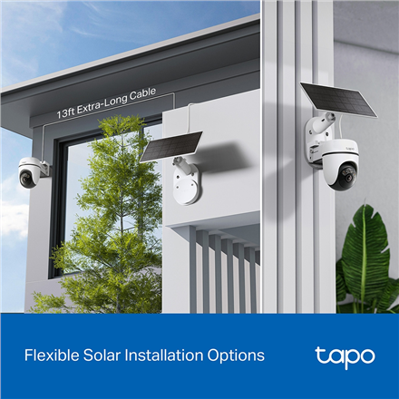 TP-LINK TC90 KIT Solar-Powered Pan 3 MP 4mm/F1.6 MicroSD – 5