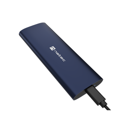 Natec Rhino M.2 NVME Lite USB-C External, Gen 2 Solid-state drive interface NVMe – 2