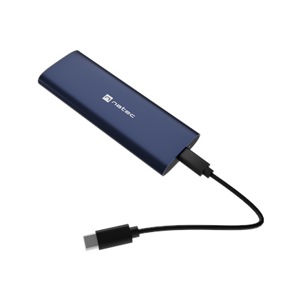 Natec Rhino M.2 NVME Lite USB-C External, Gen 2 Solid-state drive interface NVMe – 8
