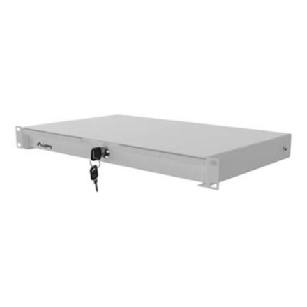 Lanberg 19" Drawer 1U, max load capacity up to 30 kg assembly AK-2002-S 48.26 x