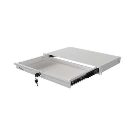 Lanberg 19" Drawer 1U, max load capacity up to 30 kg assembly AK-2002-S 48.26 x – 8