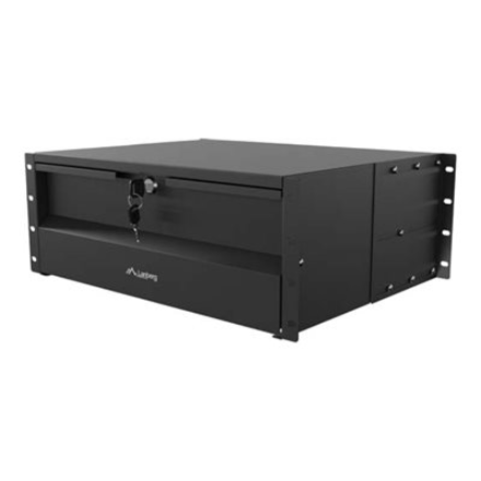 Lanberg 19" Drawer 4U, max load capacity up to 90 kg 4 point assembly AK-2004-B