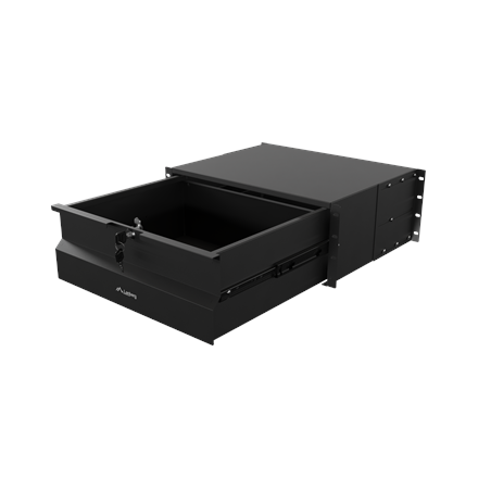 Lanberg 19" Drawer 4U, max load capacity up to 90 kg 4 point assembly AK-2004-B – 8