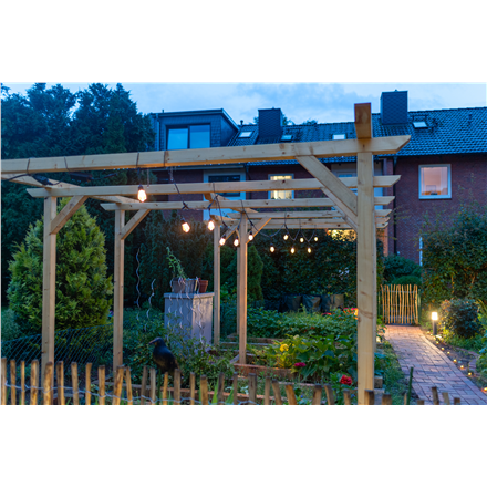 Osram SMART+ Outdoor String Light IP44 RGBW 4.50 W Warm White, RGB Wi-Fi – 9