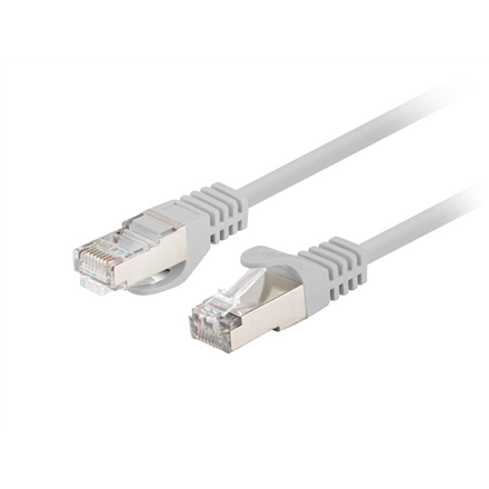 Lanberg Patchcord CAT.6 FTP 0.25M fluke passed 10-pack, Grey PCF6-20CC-0025-S – 2