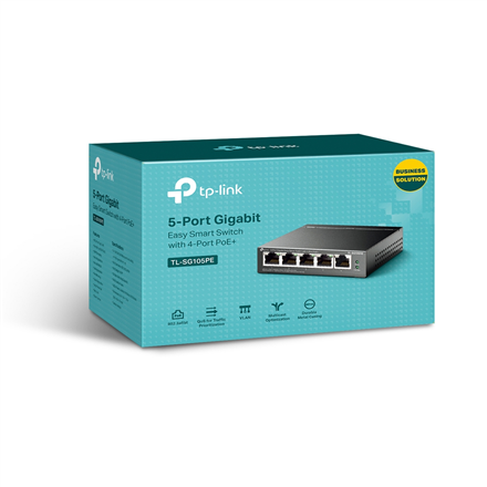 TP-LINK Switch TL-SG105PE Unmanaged – 4