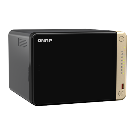 QNAP 6-Bay desktop NAS TS-664-8G Intel Celeron 8GB – 4