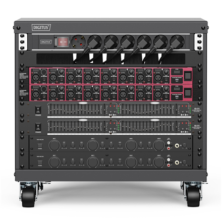 Digitus Universal 19-Inch Equipment Rack with Castors, 8U DN-48000 – 2