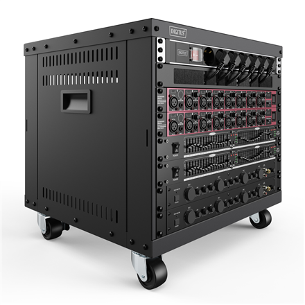 Digitus Universal 19-Inch Equipment Rack with Castors, 8U DN-48000 – 3