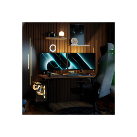 Arozzi Electric Standing Desk Arena Nordico Walnut – 5