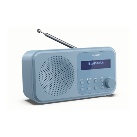 Sharp Tokyo Digital Radio DR-P420(BL) Bluetooth – 5