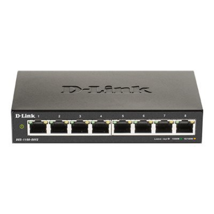 D-Link Smart Gigabit Ethernet Switch DGS-1100-08V2 Managed