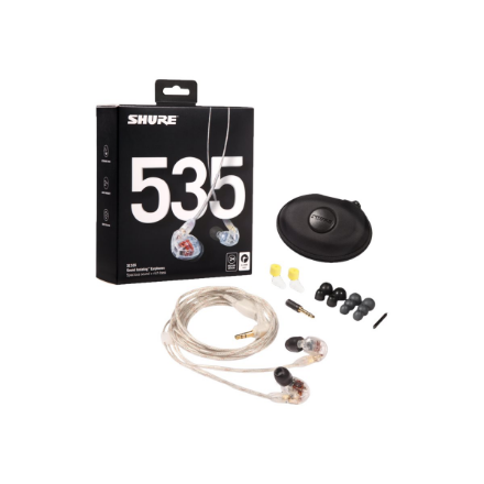 Shure SE535 Earphone, Clear – 2
