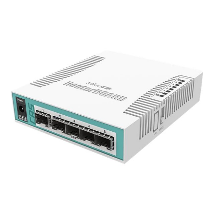 MikroTik Cloud Router Switch CRS106-1C-5S Web Management