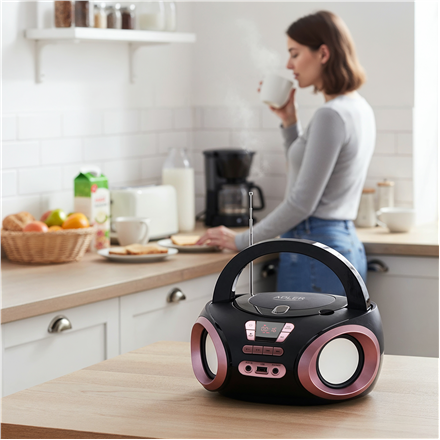Adler CD-MP3 Boombox AD 1181 USB connectivity – 14