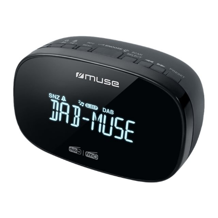 Muse DAB+/FM Dual Alarm Clock Radio M-150 CDB Alarm function