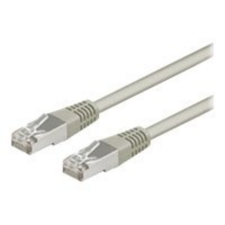 Goobay 50126 CAT 5e patchcable, F/UTP Grey RJ45 male (8P8C)