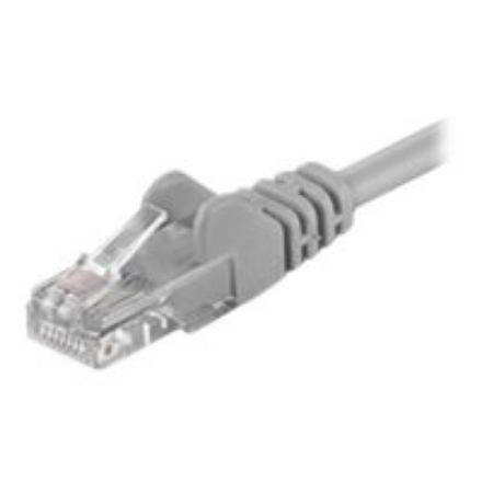 Goobay CAT 5e patch cable, U/UTP Grey RJ45 male (8P8C)