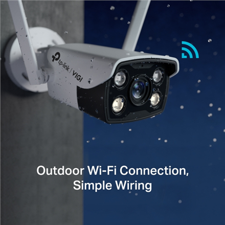 TP-LINK VIGI 4MP Outdoor Full-Color Wi-Fi Network Camera VIGI C340-W MicroSD – 3