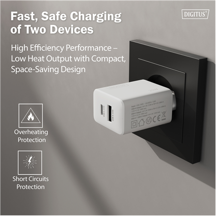 Digitus Battery charger, 20W DA-10300 – 9