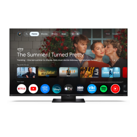 Sharp 50JR7265E 50" (126cm) 4K Ultra HD QLED Google TV