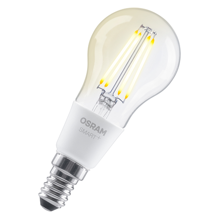 Osram SMART+ MATTER Filament Dimmable Classic P40 827 E14 4 W Warm White – 3