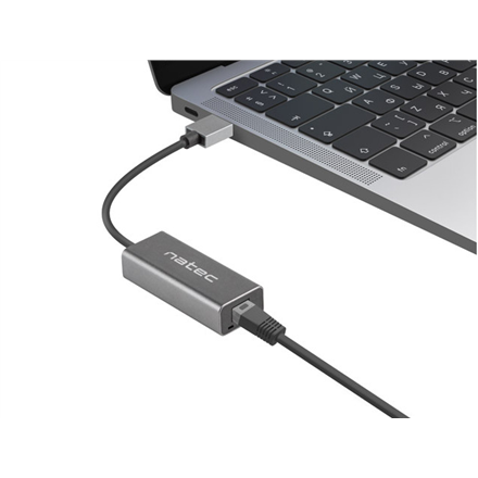 Natec Ethernet Adapter, Cricket USB 3.0, USB 3.0 to RJ45, Black Ethernet Adapter – 3