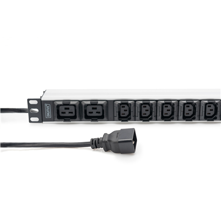 Digitus Socket Strip with Aluminum Profile, 10-way, IEC C20 plug DN-95427 – 2