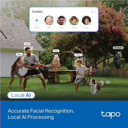 TP-LINK Pan/Tilt Security Wi-Fi Camera Tapo C560WS Dome Micro SD – 4