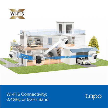 TP-LINK Pan/Tilt Security Wi-Fi Camera Tapo C560WS Dome Micro SD – 9