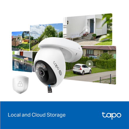 TP-LINK Pan/Tilt Security Wi-Fi Camera Tapo C560WS Dome Micro SD – 11