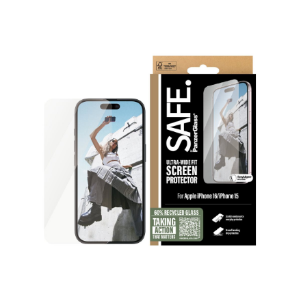 PanzerGlass Screen protector Apple iPhone 16 Transparent – 4