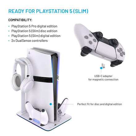 Fixed Docking Station for PlayStation 5 (Pro/Slim) – 3