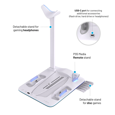 Fixed Docking Station for PlayStation 5 (Pro/Slim) – 7