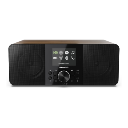 Sharp DR-I740(BK) Lisbon Stereo Smart Radio (Internet