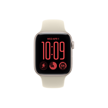 Apple Watch SE 3 GPS + Cellular 44mm Starlight Aluminium Case with Sand 3GB – 2