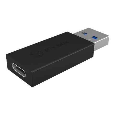 Raidsonic ICY BOX Adapter for USB 3.1 (Gen 2), Type-A plug to Type-C socket