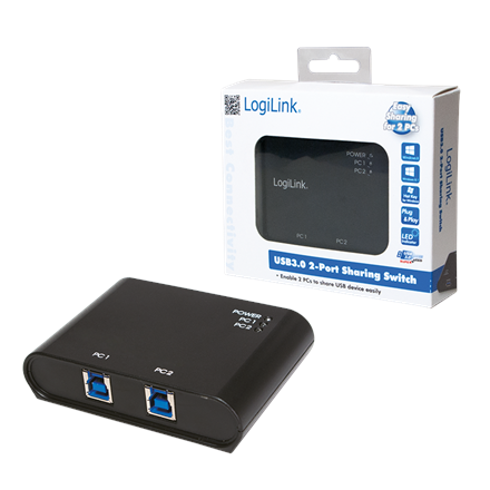 Logilink USB 3.0 Switch UA0216 – 3