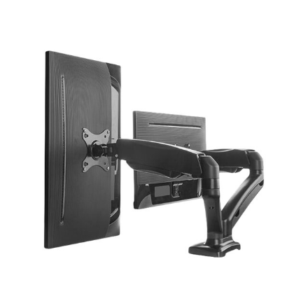 ICY BOX IB-MS304-T, Monitor stand with desk mounted base, for two screens, size – 2