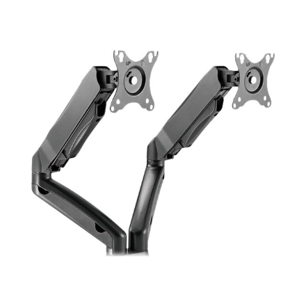 ICY BOX IB-MS304-T, Monitor stand with desk mounted base, for two screens, size – 3