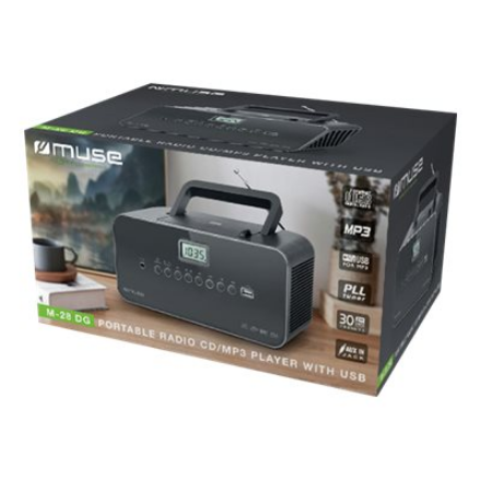 Muse Portable radio M-28DG AUX in – 2