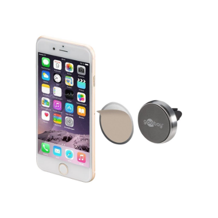 Goobay Magnetic mount Metal Slim Design for smartphones (35mm) 38685 – 3