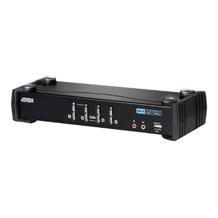 Aten 4-Port USB DVI/Audio KVMP Switch 4-Port USB DVI/Audio KVMP™ Switc